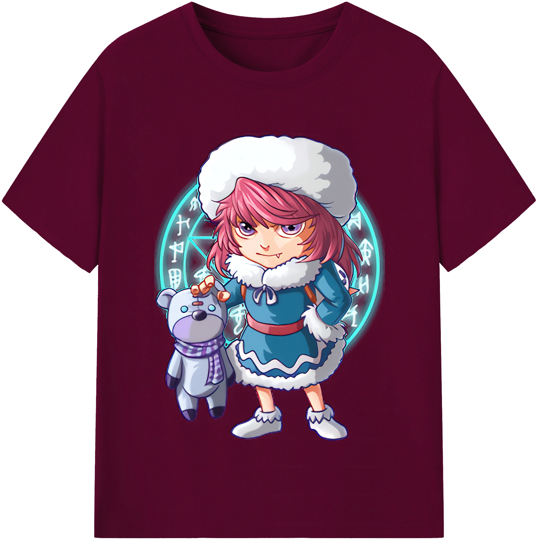 （画像用） リーグ・オブ・レジェンド League of Legends LOL レディースカジュアルプリントTシャツ（綿100％）